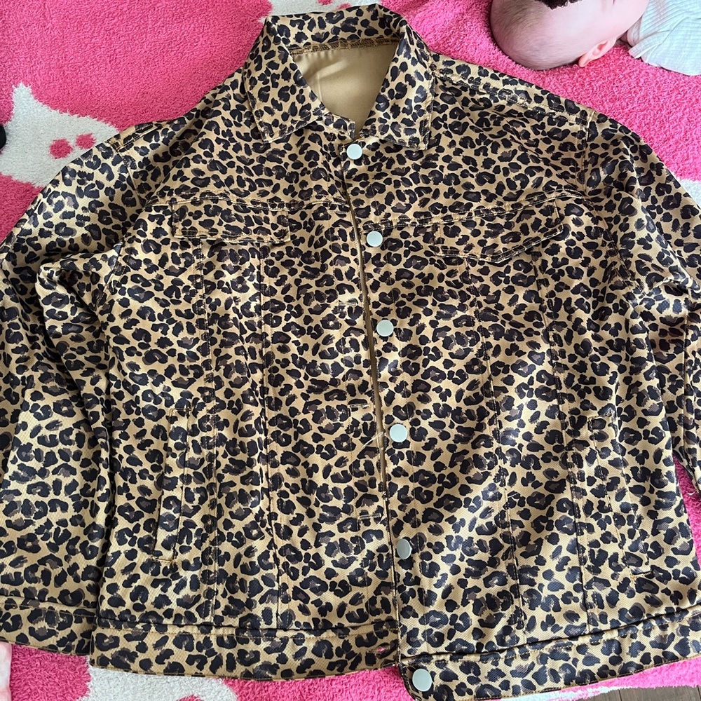 Leopard Print Jacket
